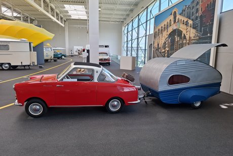 Impression Erwin Hymer Museum "auf 6000 qm Barriere frei"