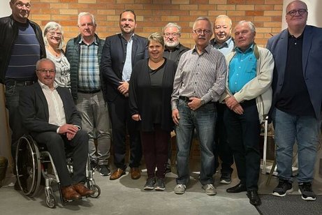 Der VdK Ortsverband zu Gast bei Christian Gehring (MdL)