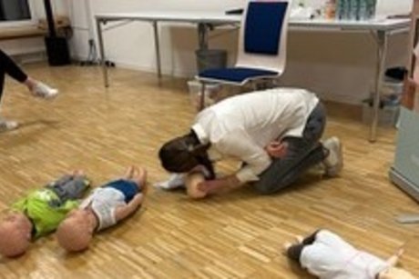 Erste Hilfe Kurs f&uuml;r Babys und Kleinkinder