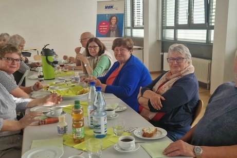 gemütliche Runde bei der Hauptversammlung