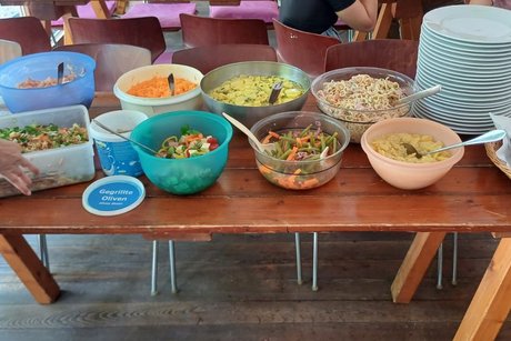 das Salat - Buffet