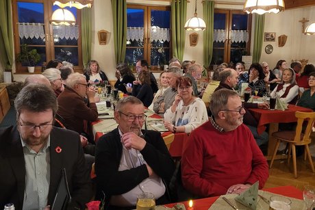 Teilnehmer am Neujahrsempfang