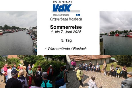 Sommerreise 2025 - Tag 5 - Warnemünde / Rostock