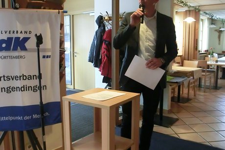 Grußworte von Bürgermeister Manfred Haug