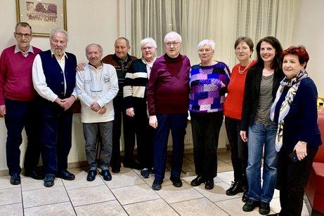 Gruppenbild des neuen Vorstandes