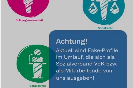 Aktuell sind Fake-Profile im Umlauf