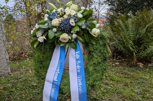 Kranzniederlegung am Volkstrauertag 2025