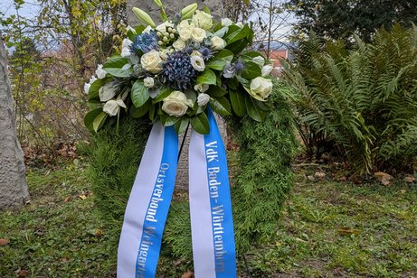 Kranzniederlegung am Volkstrauertag 2025