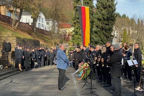 Stadtkapelle Oberkochen bei der Veranstaltung Veranstaltung am Ehrenmal