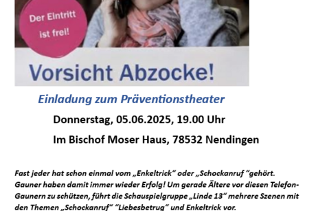 Vorsicht Abzocke