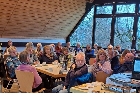 Interessierte Zuh&ouml;rer