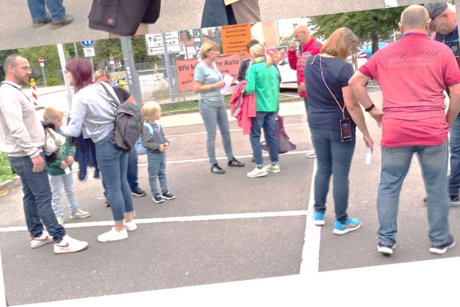 Abfahrt in Ladenburg Abfahrt in Ladenburg