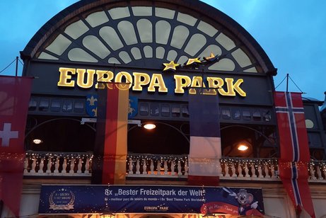 Eingangsbereich Europa-Park