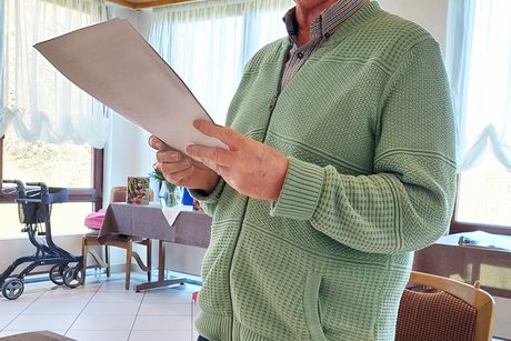 Wolfgang Keppler gab einen Rückblick über die Aktivitäten des vergangenen Jahres (Stammtische, Ausflüge, Leistungsschau Bonholz, Dorffest, Volkstrauertag, Weihnachtsfeier).