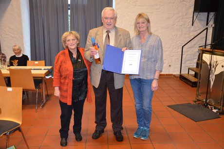 Goldene Treuenadel f&uuml;r Ernst Zizler