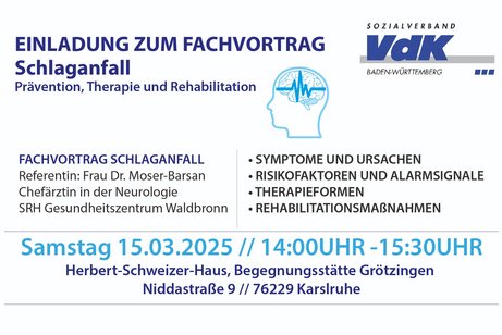 Vortrag Schlaganfall 15.3.2025