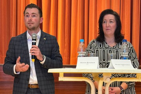 Dennis Birnstock und Nicole Falkenstein / FDP