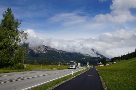 Es gab auch blauen Himmel