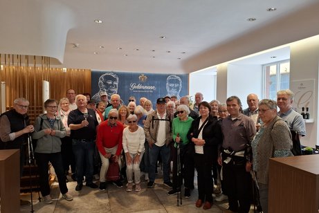 Gruppenbild Reiseteilnehmer Tagesausflug