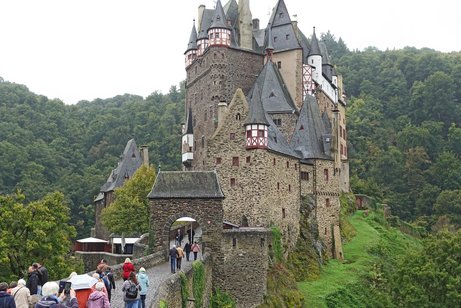 Die Burg Eltz an der Mosel