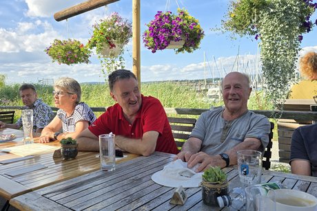 gemütliches Beisammensein Gemütliches Beisammensein im Seeräuber Insel Reichenau