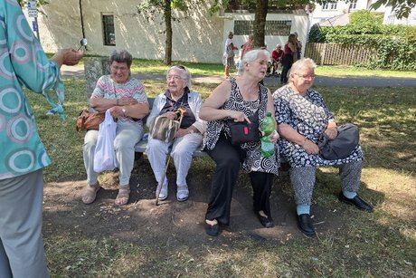 VdK'ler beim Picknick