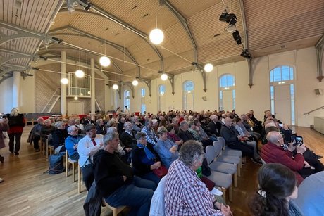 Zahlreiche Besucher besuchten die Veranstaltung