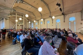 Zahlreiche Besucher besuchten die Veranstaltung