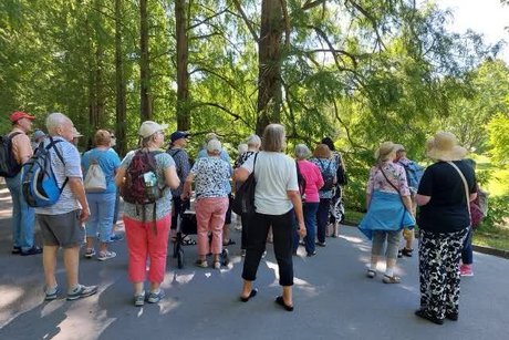 Tagesausflug zur Insel Mainau, Gruppefoto