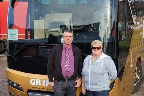 Unser Bus: First Class mit 5* (Fahrer: Peter, Service: Christel) Foto