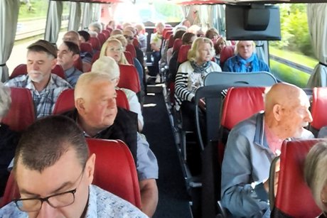 Foto aus dem Bus