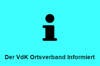 Der Ortsverband informiert