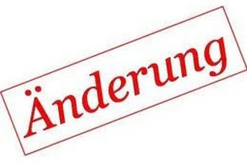 &Auml;nderung