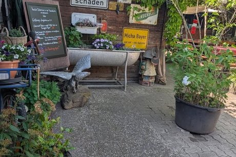 Hexenk&uuml;che Daxlanden Biergarten