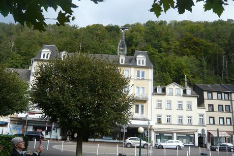 Blick vom Kurpark