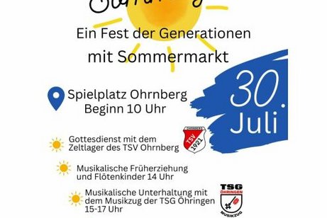 Einladung zum Sommerfest 2023