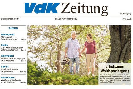 Titelbild der VdK Zeitung