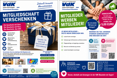 und zum Werben