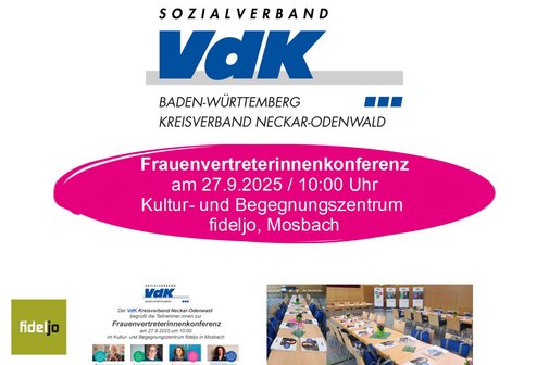 Frauenvertreterinnenkonferenz 2025 Frauenvertreterinnenkonferenz 2025 im Kultur- und Begegnungszentrum fideljo in Mosbach