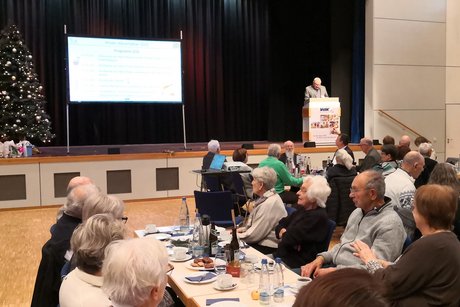 Winter-/Adventsfeier 2025 - Gru&szlig;worte vom VdK Kreisverband Neckar-Odenwald von Franz Brenneis