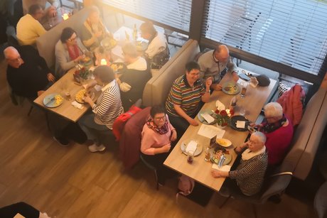 Tagesausflug 2025 - Abschlußessen im Restaurant Brecht in Obrigheim