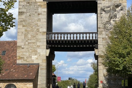 Das Weintor Foto von dem Weintor