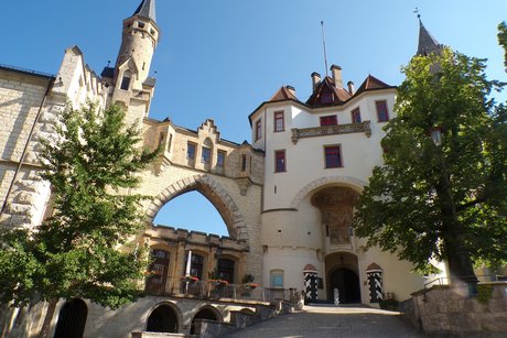 Aufgang zum Schlosshof Aufgang zum Schlosshof