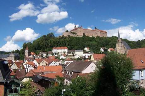 Kulmbach mit Plassenburg