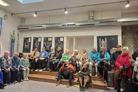 VdK'ler in der Glasbläserei