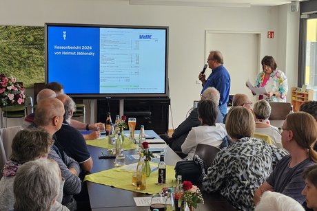 VdK Ortsverband Burgrieden Versammlungen im Brunnencafe im Wohnpark Burgrieden