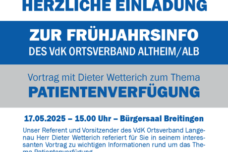 Veranstaltung VdK