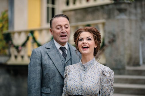 Szenenbild aus dem Musikcal "My Fair Lady"