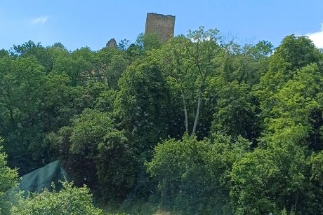 Auffahrt zur Burg