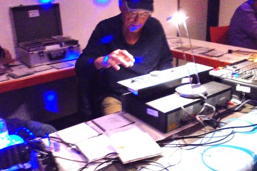DJ Löthi in Aktion